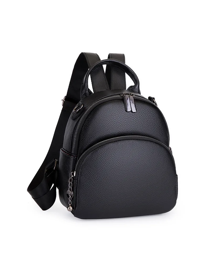 13115293-a518-476f-859e-cdf4b8708218 Double Strapped Leatherette Crossbody Backpack