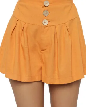 1622889240484.jpg Front Button Relaxed Wide-Leg Shorts