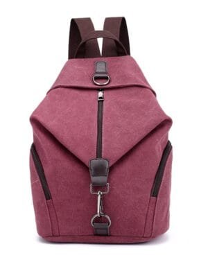 Strap Linked Folding Canvas Backpack