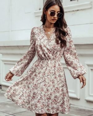 c4abd7c2-cb5b-48bd-91fb-a52d8aba7f8d.jpg Refined Floral Patterned Long Sleeve Dress
