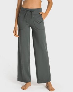 Sculpting Nine-Point Elastic Yoga Pants