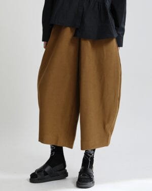 Vintage Brushed Wide Leg Urban Pants