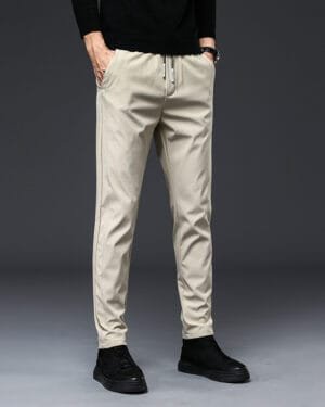 Semi Stretch Slim Fit Leisure Pants